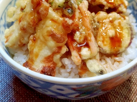 超簡単☆即席天丼のタレでうまい!天丼